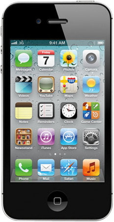 Смартфон APPLE iPhone 4S 16GB Black - Кудымкар