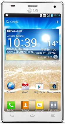 Смартфон LG Optimus 4X HD P880 White - Кудымкар